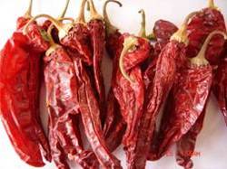 Dry peppers